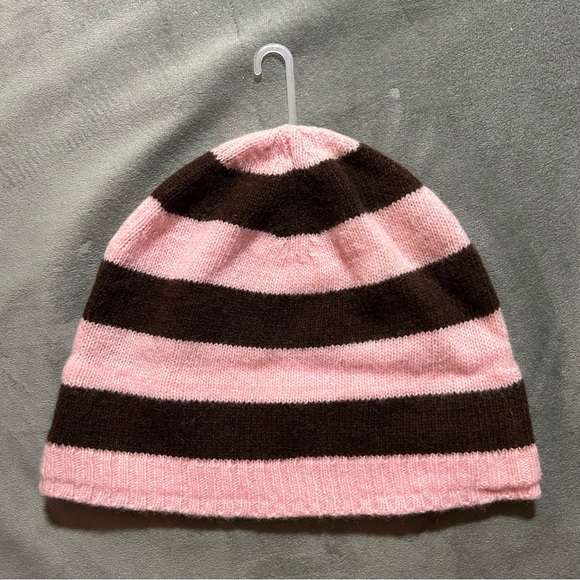 GAP kid pink/brown beanie one size - Picture 5 of 5